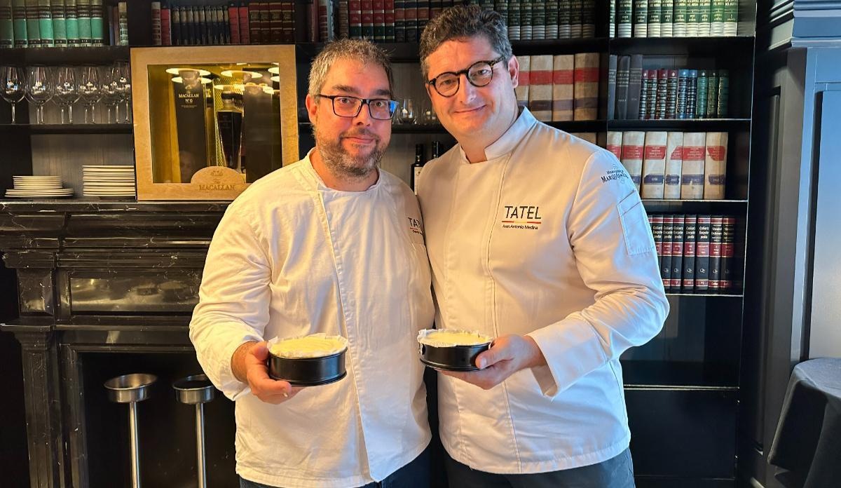 Antonio Medina y David Rodríguez, chefs en Tatel Madrid.