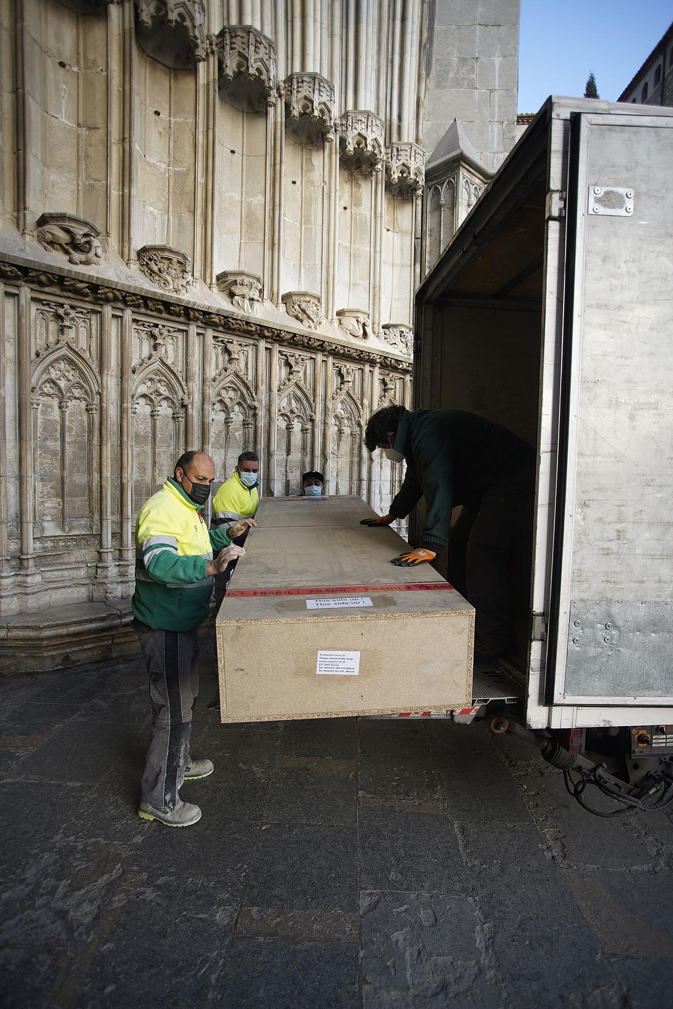 Fil a l’agulla per acabar l’orgue de la Catedral setanta-nou anys després