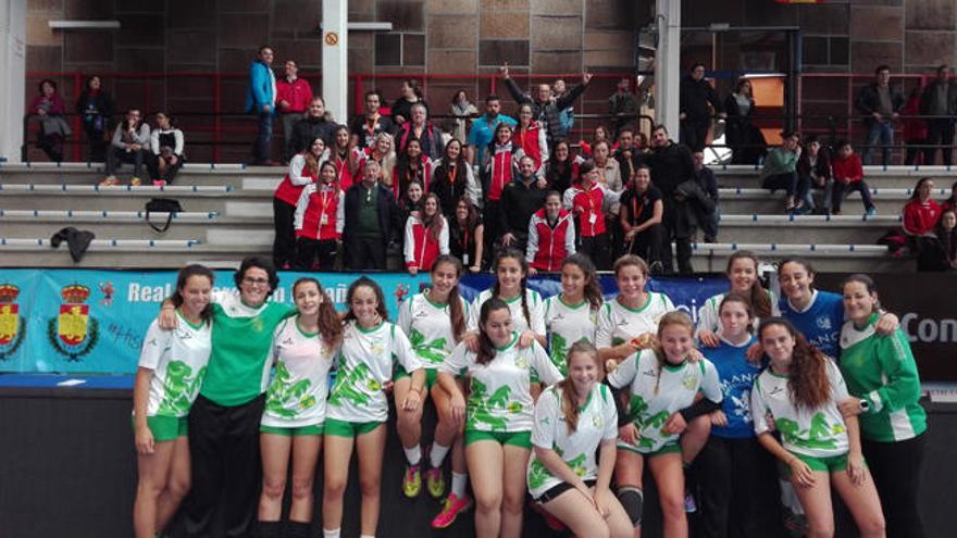 Puertosol Málaga, a la final de la MiniCopa de balonmano de Porriño