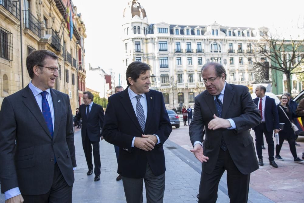 Reunión de presidentes en Oviedo