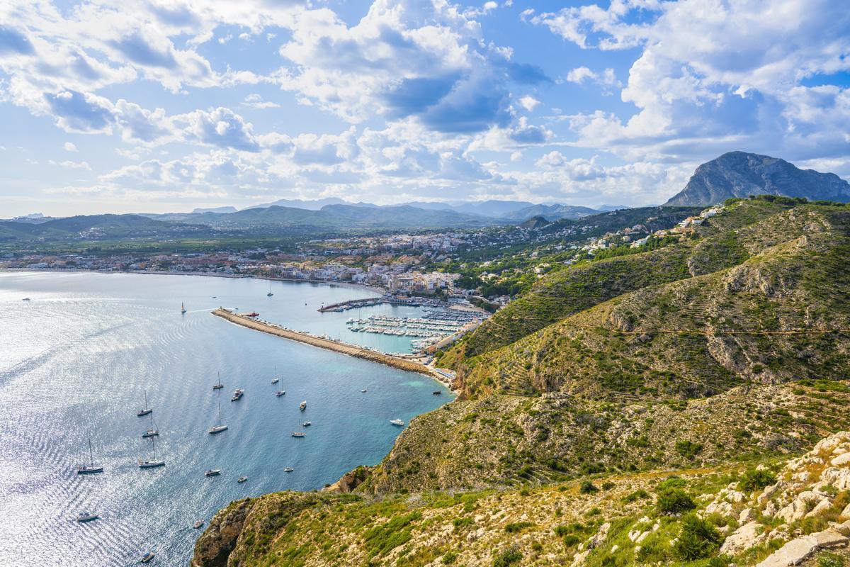 El cabo de San Antonio en Jávea