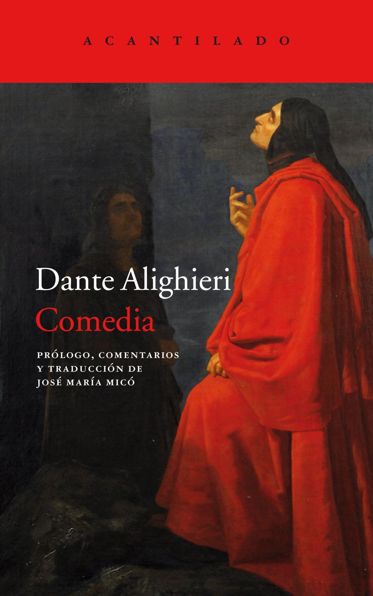 Portada de una de las ediciones de La Divina Comedia, de Dante Alighieri.