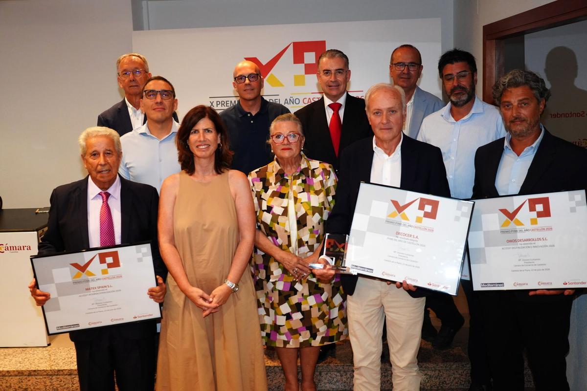 Entrega de los premios Pyme del Año