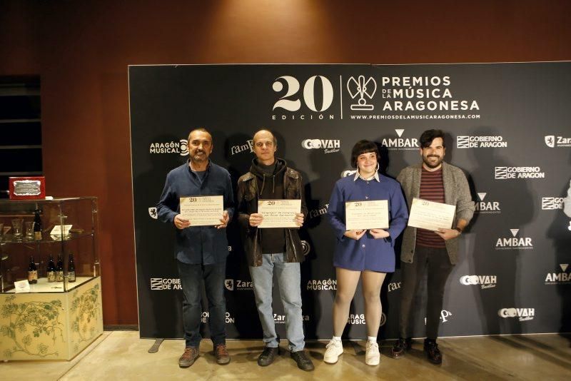 Nominados a los Premios de la Música Aragonesa