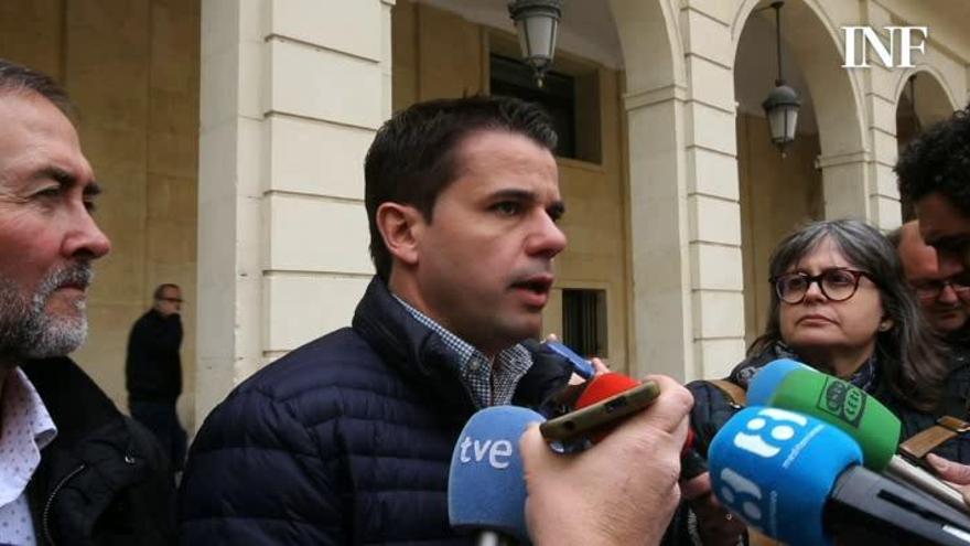 El PP pide a la Fiscalía que investigue la financiación socialista en Alicante