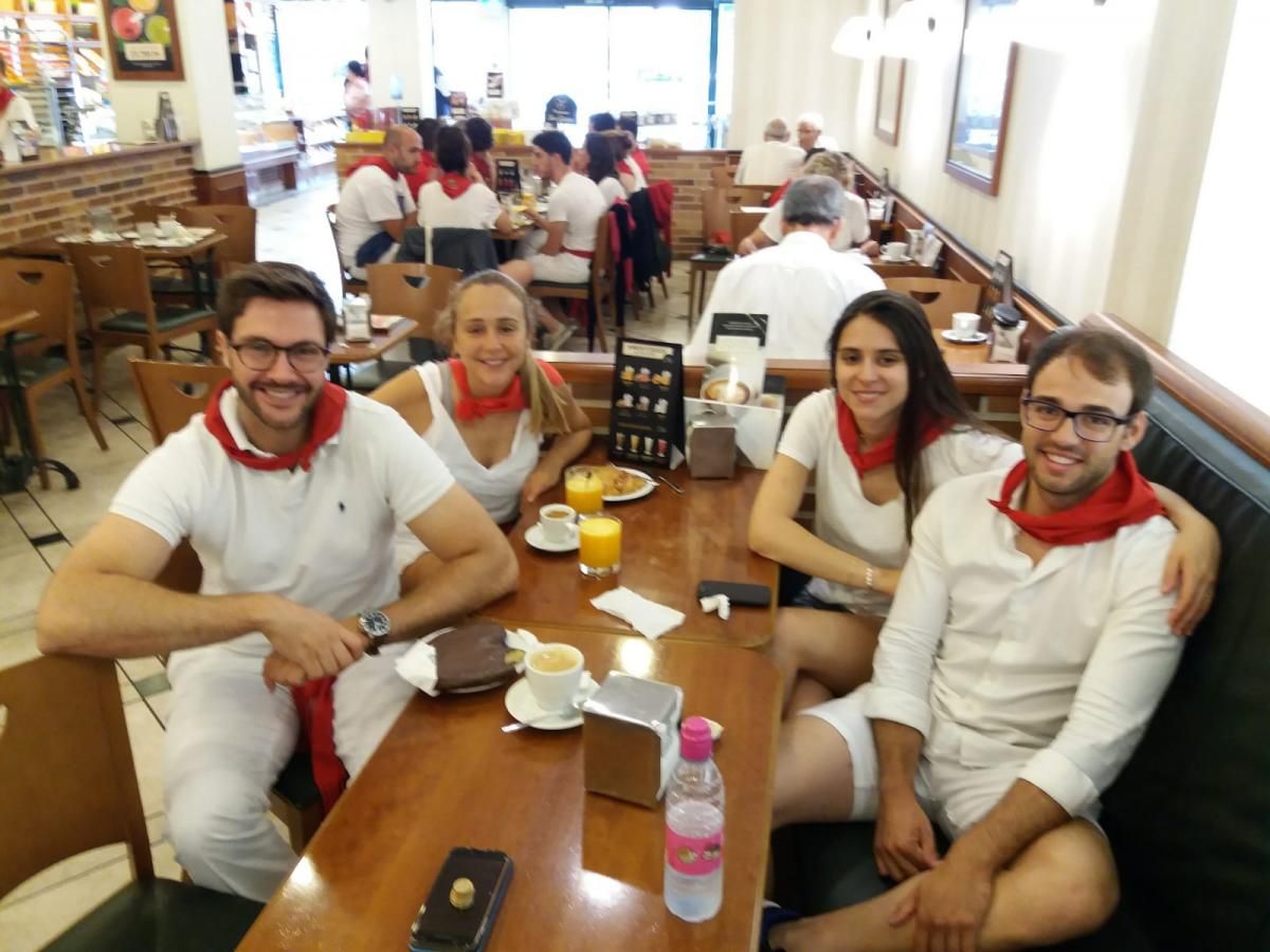 Castellonenses en los #SanFermines2018