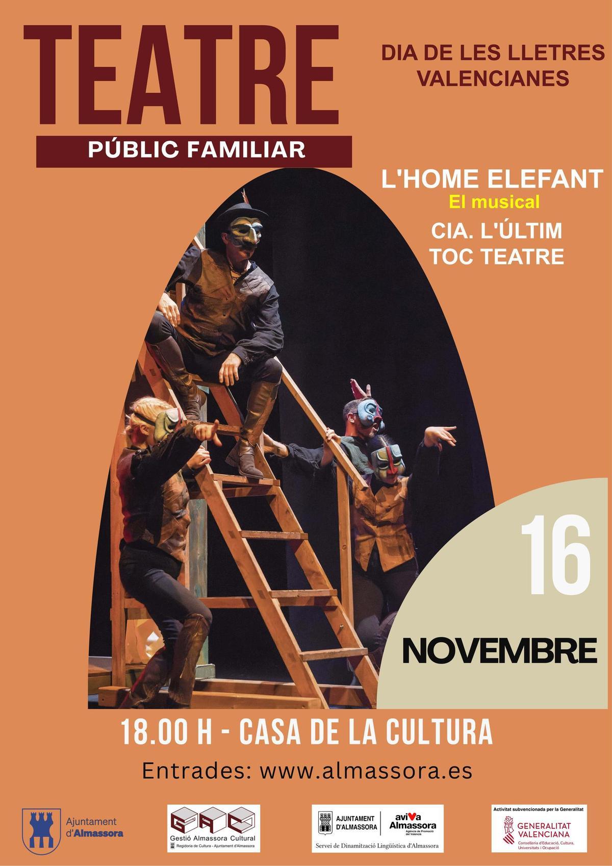 L’home elefant (El musical).