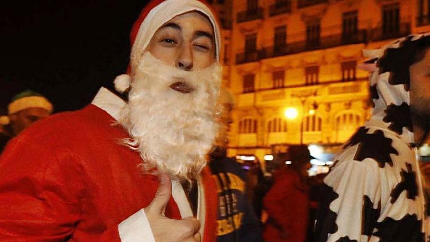 Corredores en una San Silvestre de Valencia