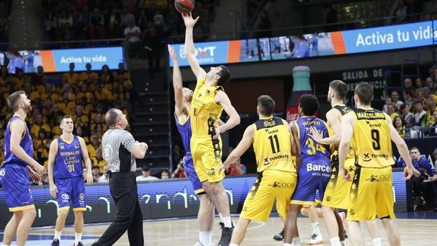 Severa derrota del Herbalife Gran Canaria en el derbi canario