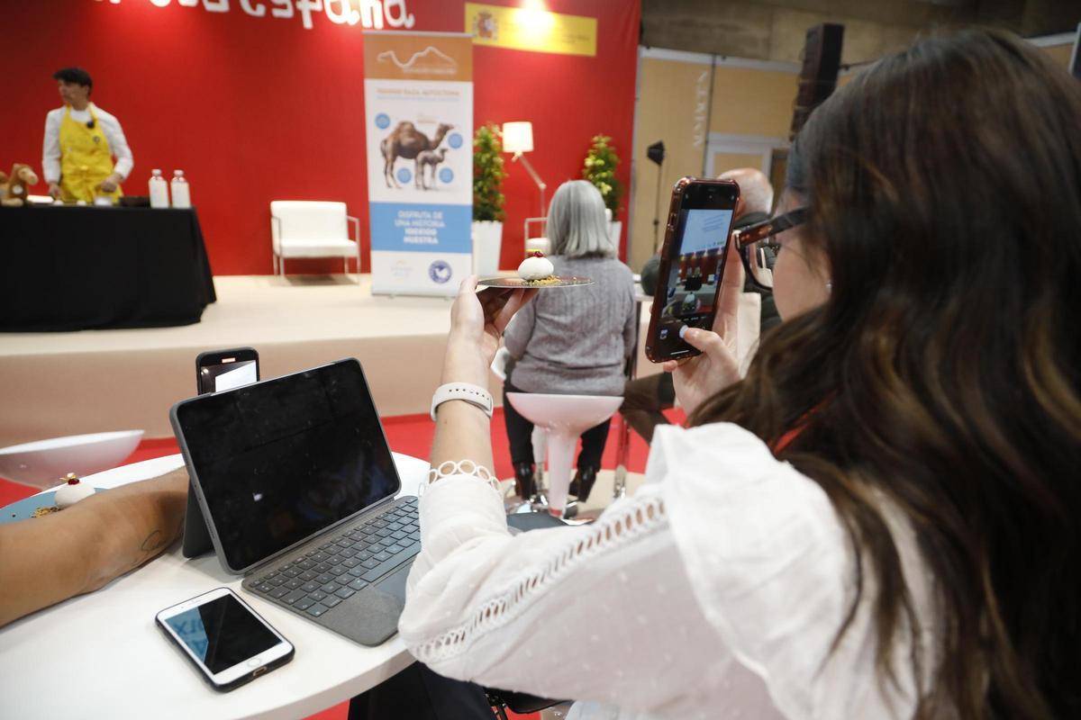Los mochis elaborados con productos canarios triunfan en el 37 Salón Gourmets en Madrid