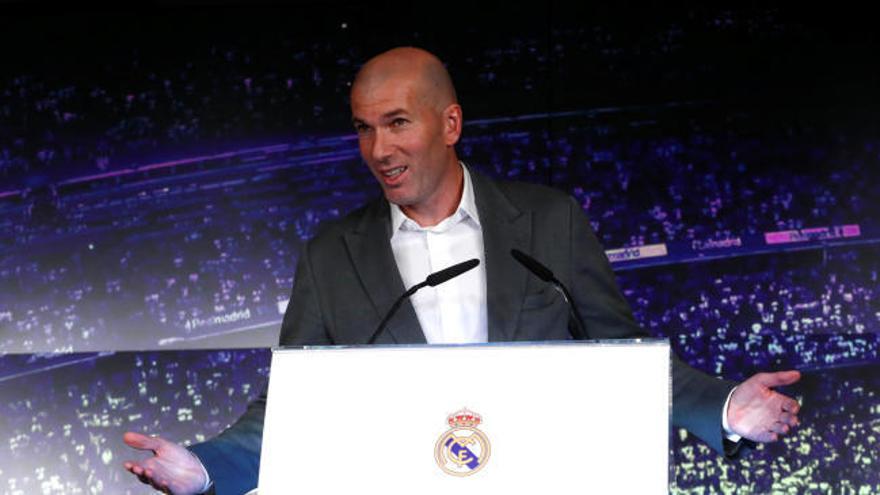 Zidane: "Estoy muy feliz de volver a casa"