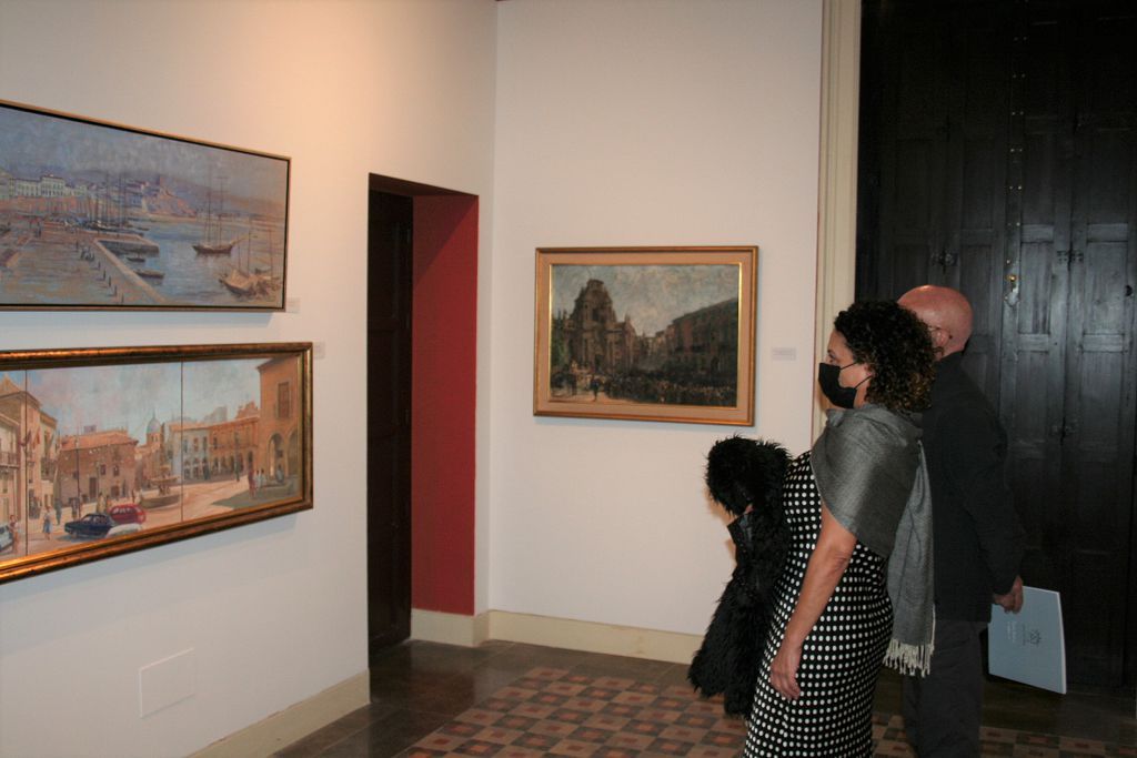Exposición en Lorca del pintor Manuel Muñoz Barberán