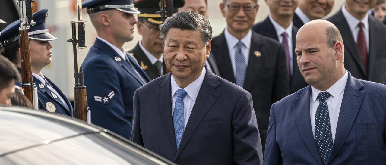 Xi Jinping llega a San Francisco para reunirse con Biden