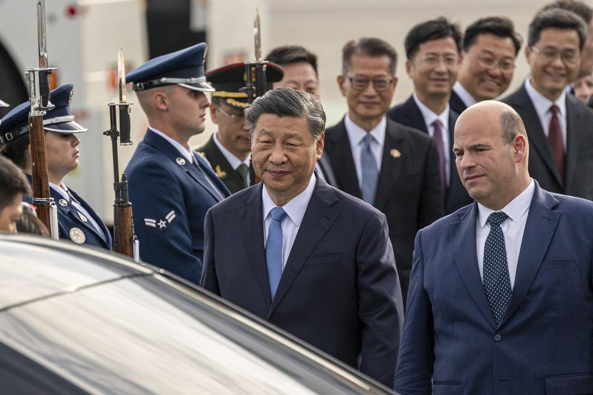 Xi Jinping llega a San Francisco para reunirse con Biden