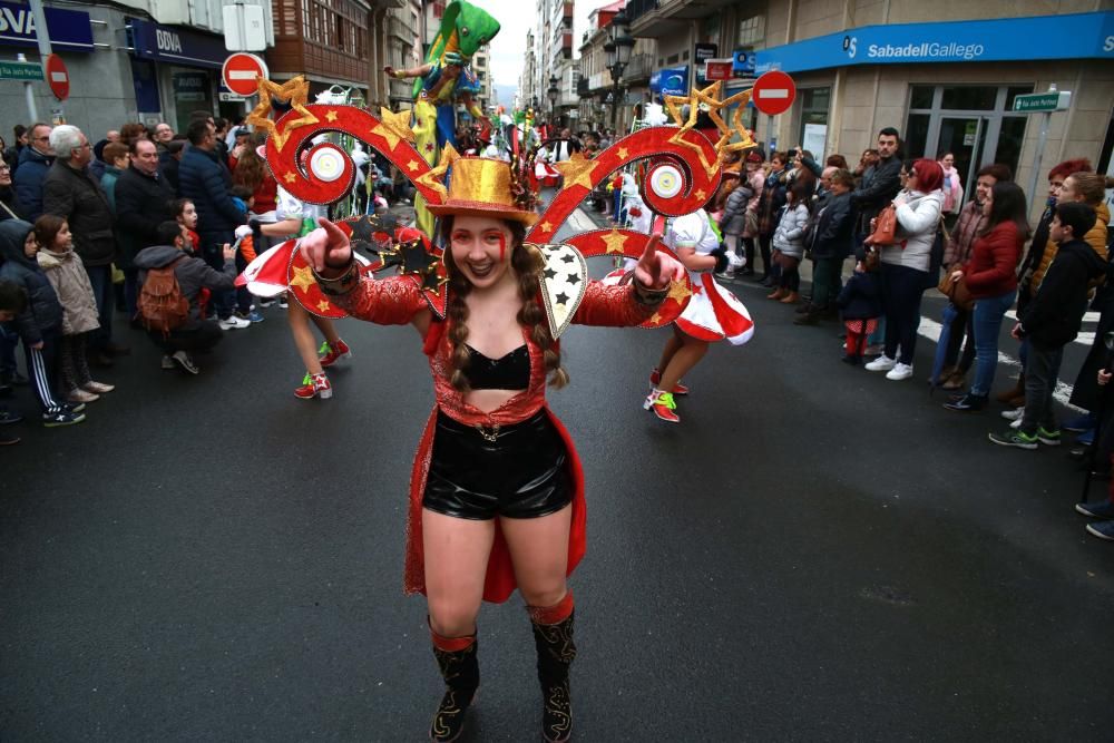 Carnaval 2019 en A Estrada: el circo reina