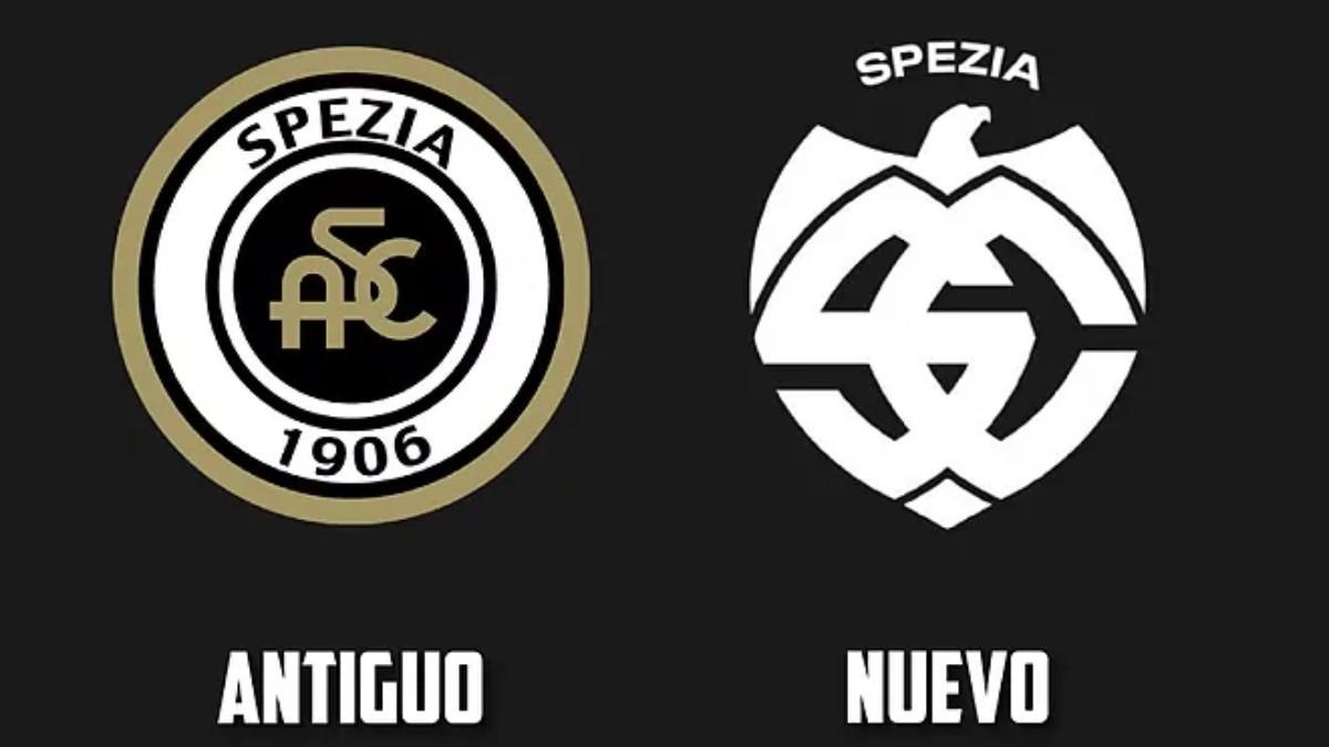 Rebranding del escudo del Spezia