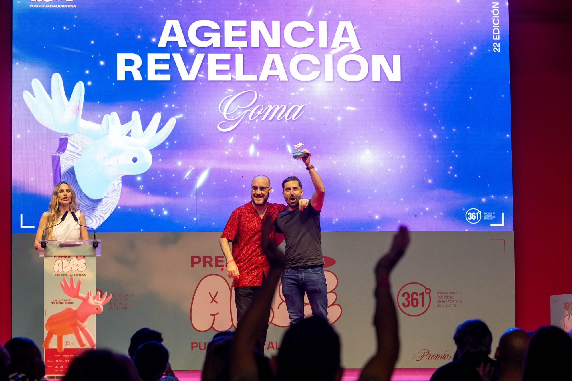 Gala de los premios Alce de publicidad en Benidorm