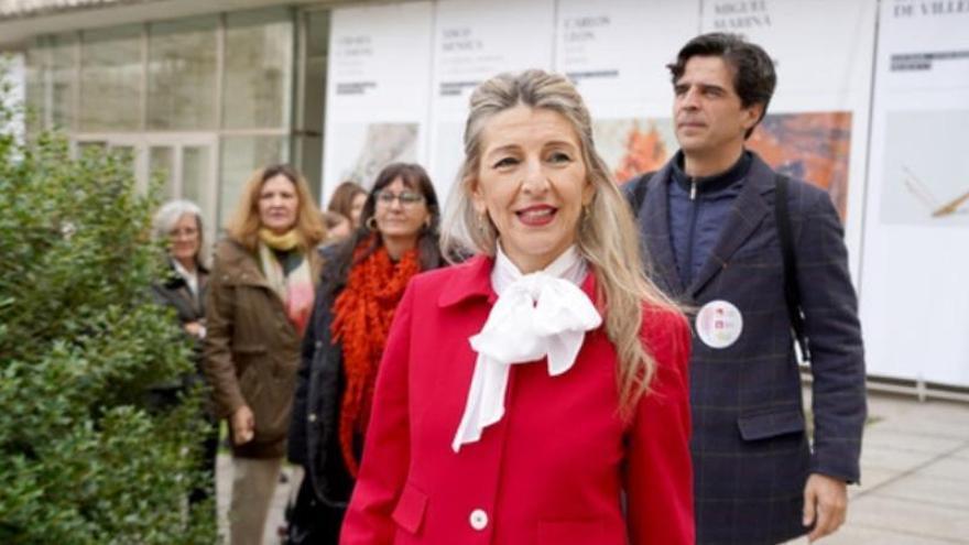 Yolanda Díaz pide que Losán “cumpla con la legalidad” y abone las nóminas a los trabajadores de Zamora y Soria