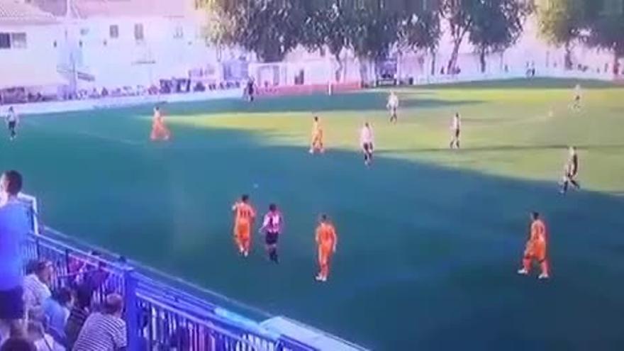 El gol maradoniano de Fran Villalba, la perla del cadete del Valencia