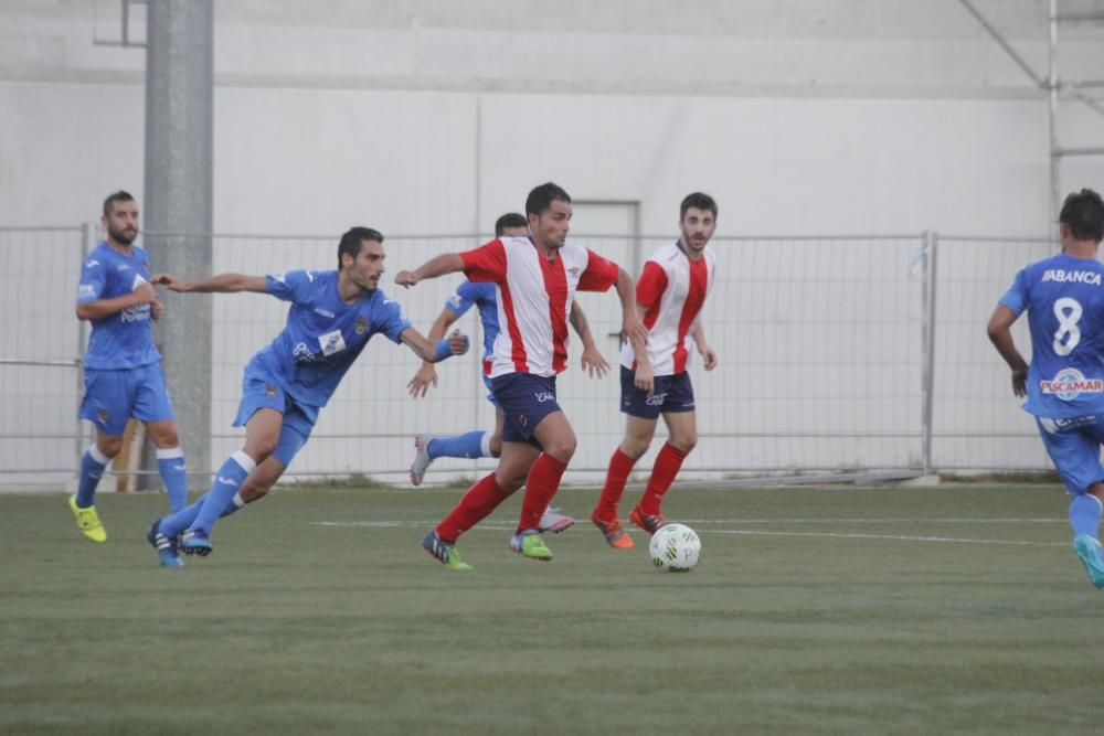 El Pontevedra extiende su racha goleadora en Cangas - Los granates pasan de ronda en la Copa Federación