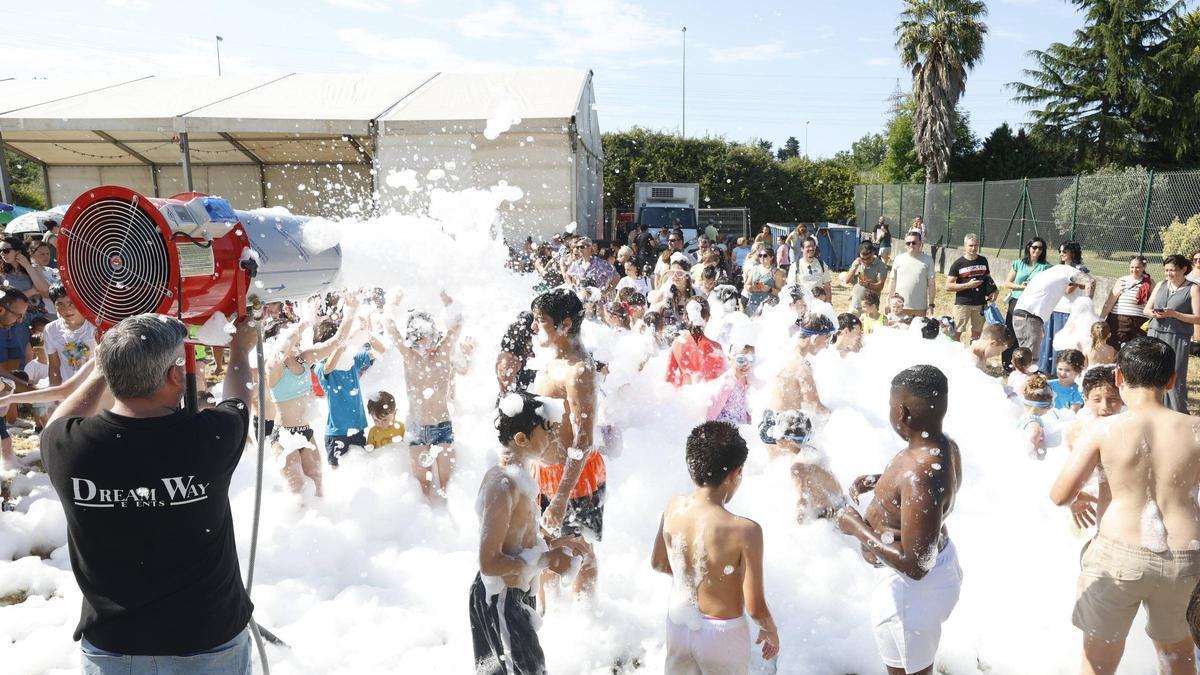 La fiesta de la espuma de Nuevo Roces.