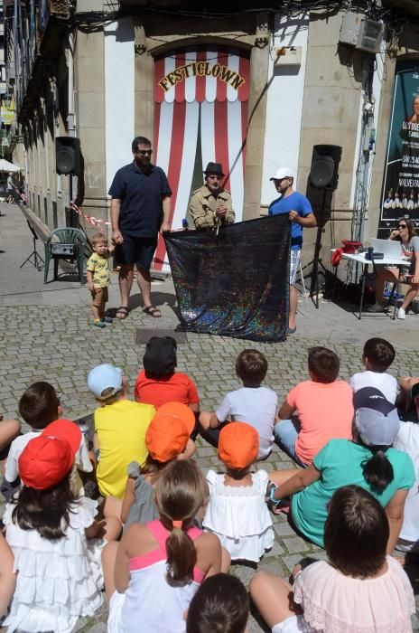 Alberto San Juan clausura la edición más multitudinaria del "Festiclown". // Noe Parga