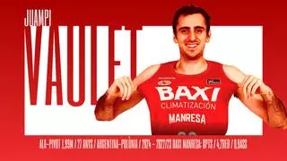 Juampi Vaulet renueva una temporada más con el BAXI Manresa