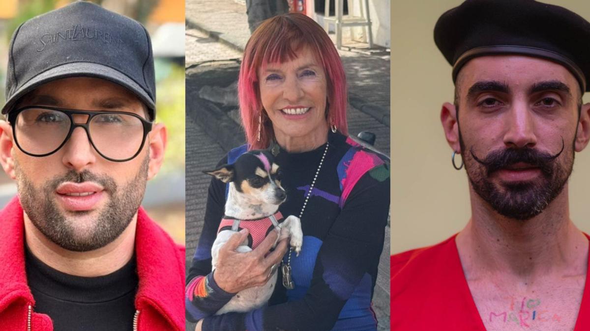 Andony Artiles, Belén Lamuedra y Jesús Carballo, de Canarias