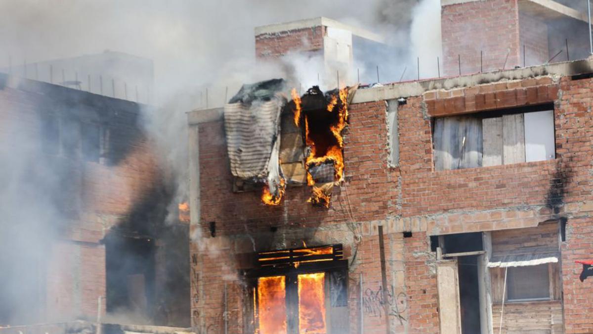 Imagen del incendio de es Viver en mayo de 2019. | V.MARÍ