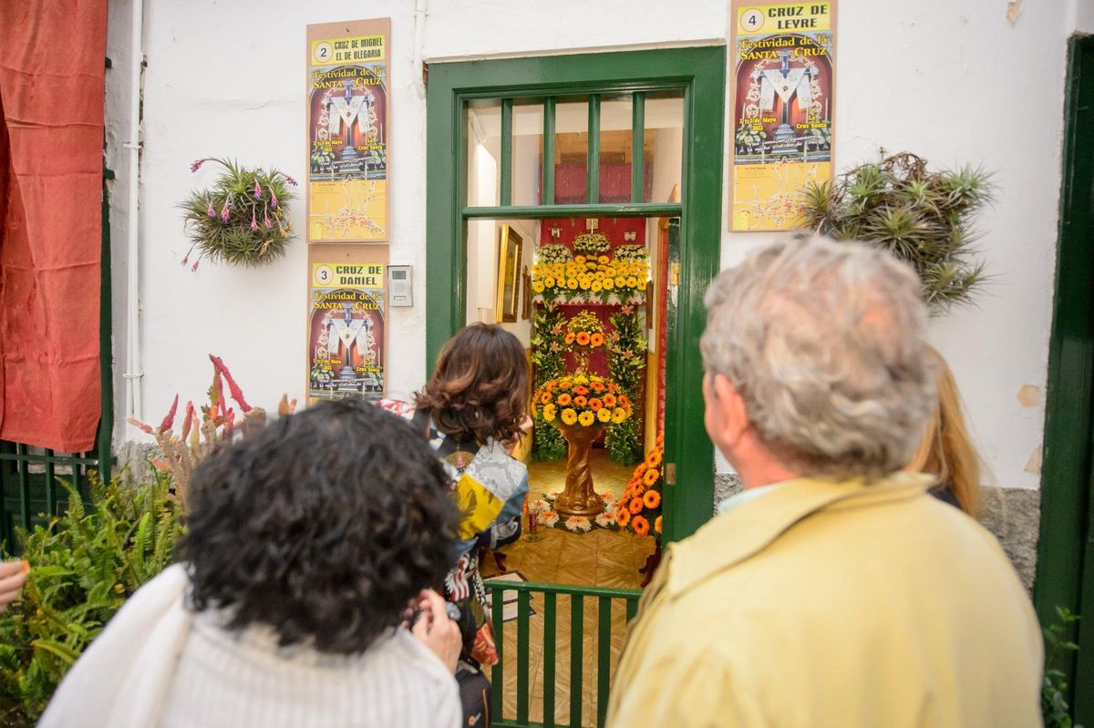 Una cruz enramada en Los Realejos