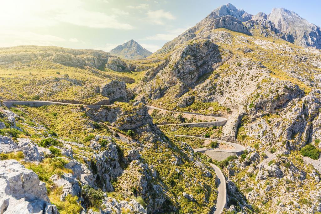 La carretera para llegar a Escorca no es apta para aquellos que se marean con facilidad.