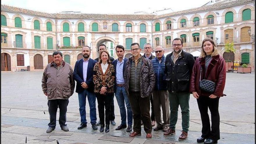 Responsables del PP en la Ochavada.