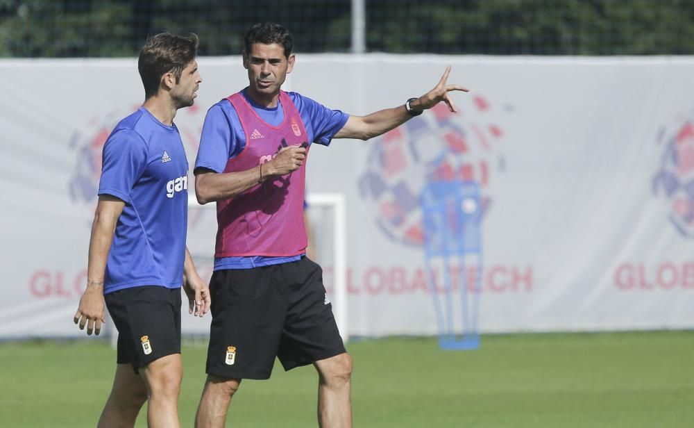 Entrenamiento del Real Oviedo