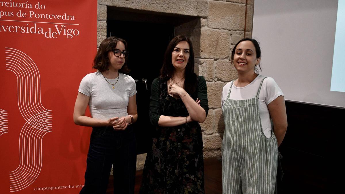 Laura Fresneda, Ledicia Costas y Sara Vila