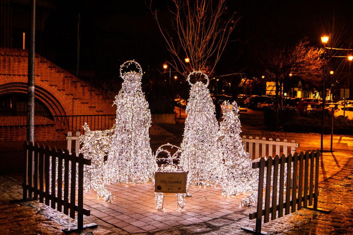 Decoración navidña, Avda Europa, Calle Grecia