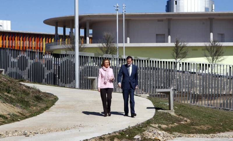 Fotogalería de la visita de Rajoy a la ribera del Ebro