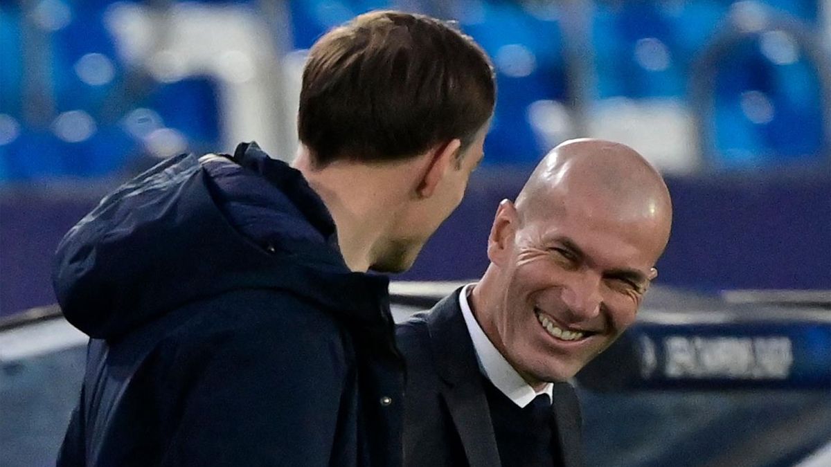 Tuchel y Zidane se han enfrentado en cinco ocasiones