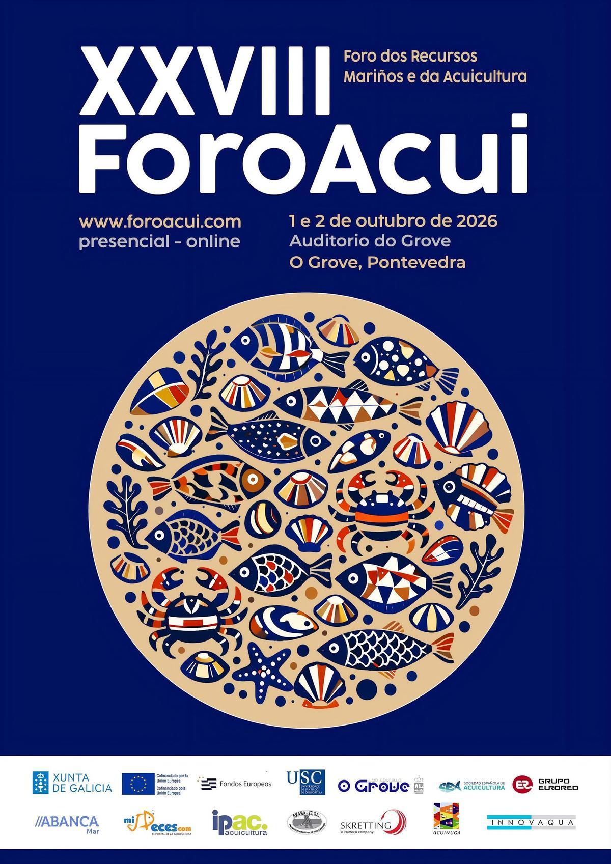 El cartel del Foro Acui 2026.