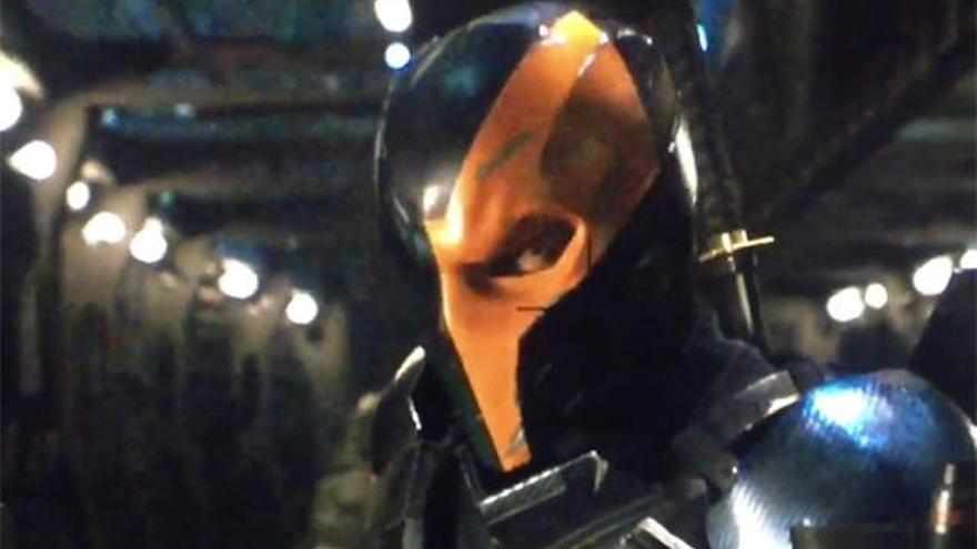 El personaje Deathstroke en ´La Liga de la Justicia´.