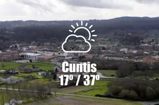 El tiempo en Cuntis: previsión meteorológica para hoy, lunes 4 de agosto
