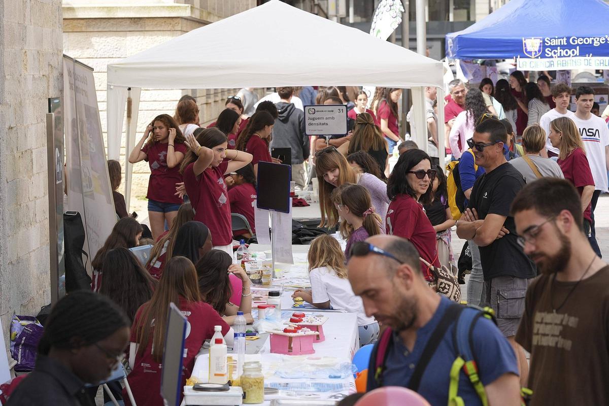 Les imatges de la 12a edició de la Fira Ciència en Equip a Girona