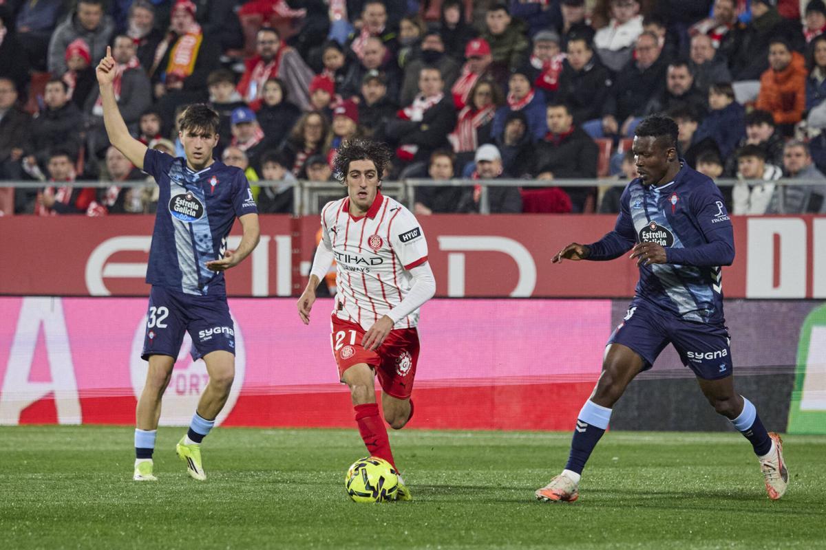 Les imatges del Girona - Celta