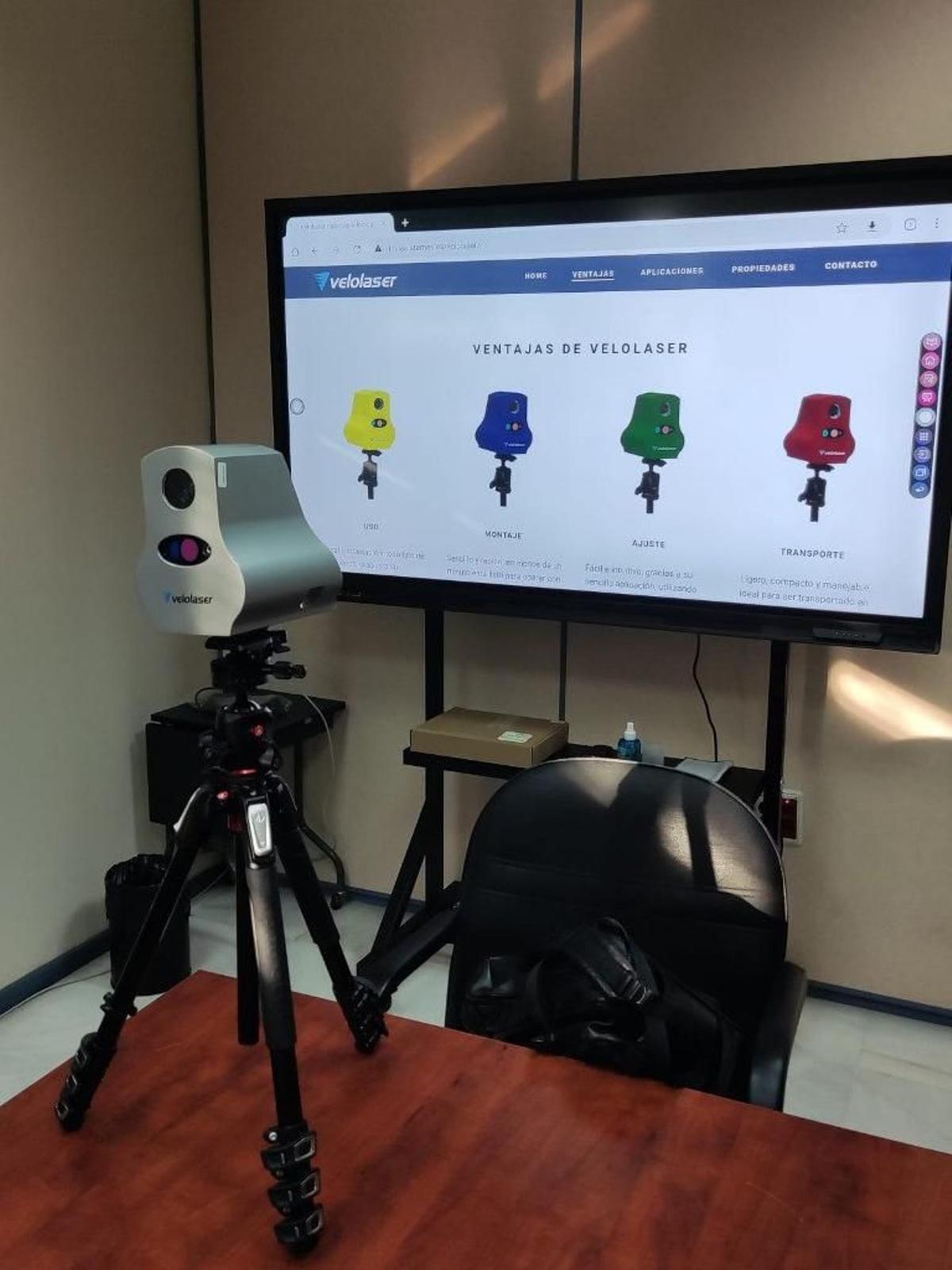 Nuevo radar láser de la Policía Local de Córdoba.