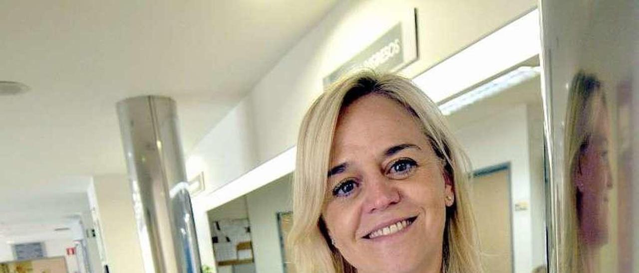 Alba Riesgo, directora del Hospital Valle del Nalón.