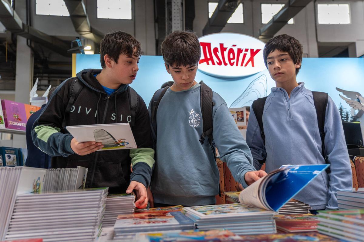 Ambiente del salón del cómic de Barcelona