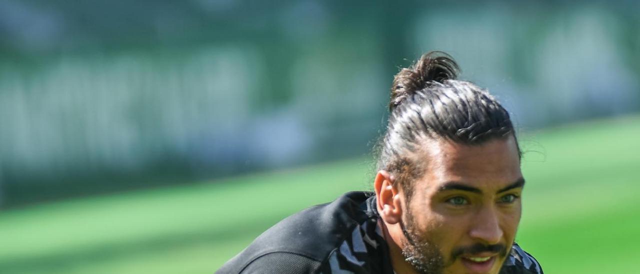 Paulo Gazzaniga, durante un entrenamiento reciente