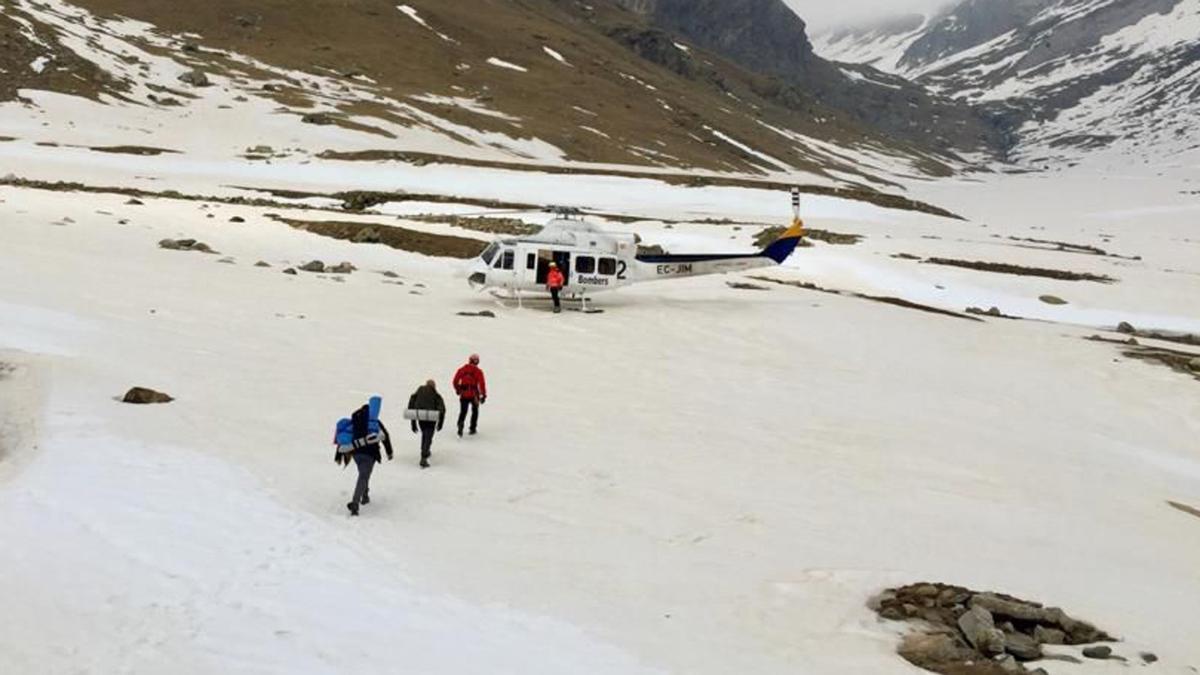 Multa de 2.600 euros a dos excursionistes pel seu rescat a Queralbs durant l’estat d’alarma