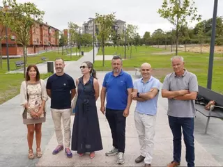 Siero finaliza la segunda fase de la Plaza Central de Lugones, "ejemplo de transformación urbana"