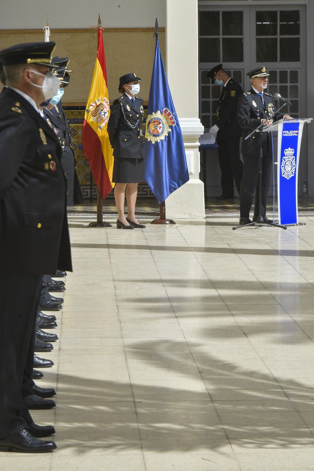 Jjura del cargo de 76 alumnos de la XXXV Promoción de la Escala Básica de la Policía Nacional