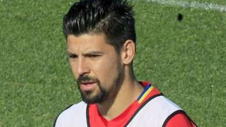 Nolito, ayer. // Víctor Lerena